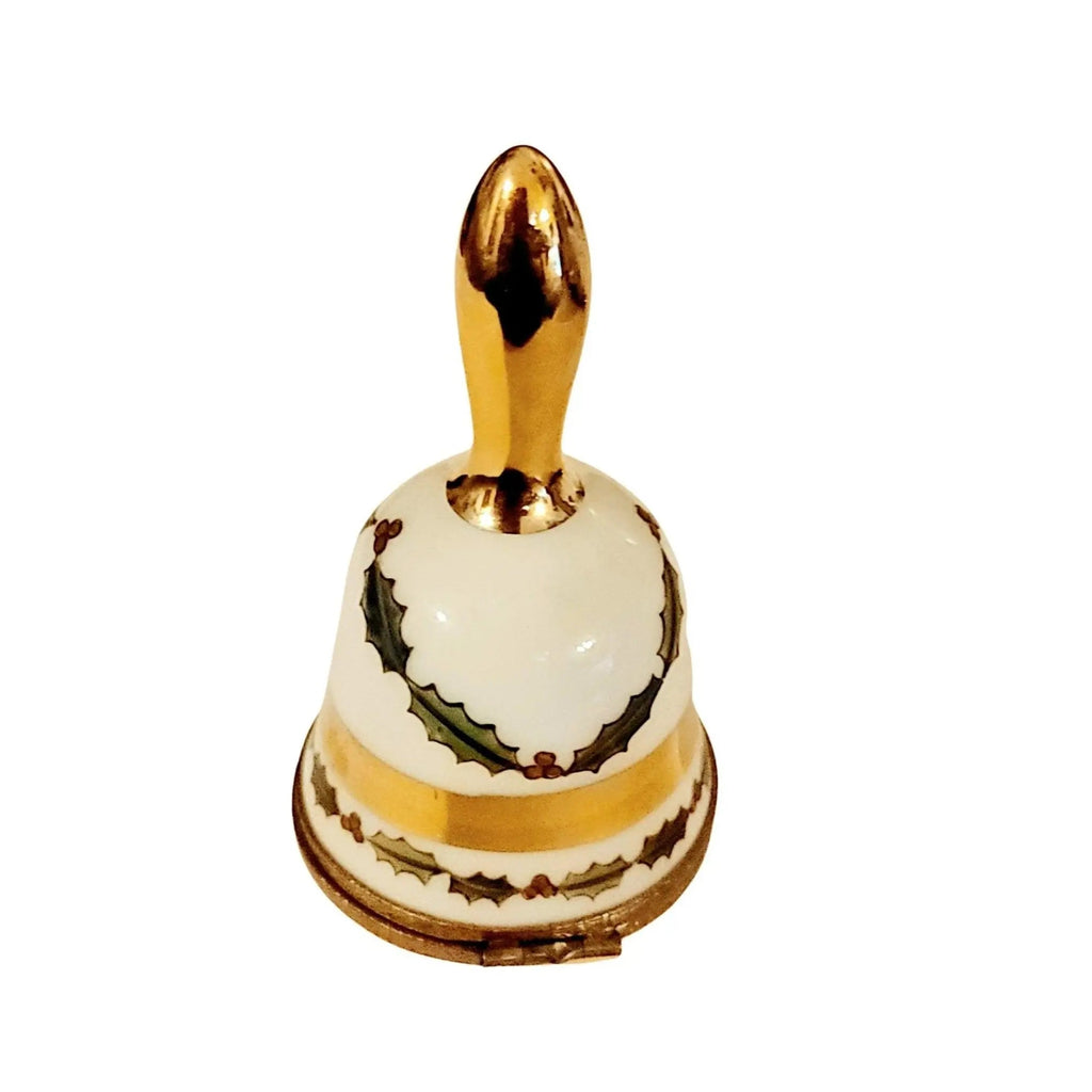 Hand-painted 1993 Christmas Bell Limoges box, French artistry for lovers of fine art