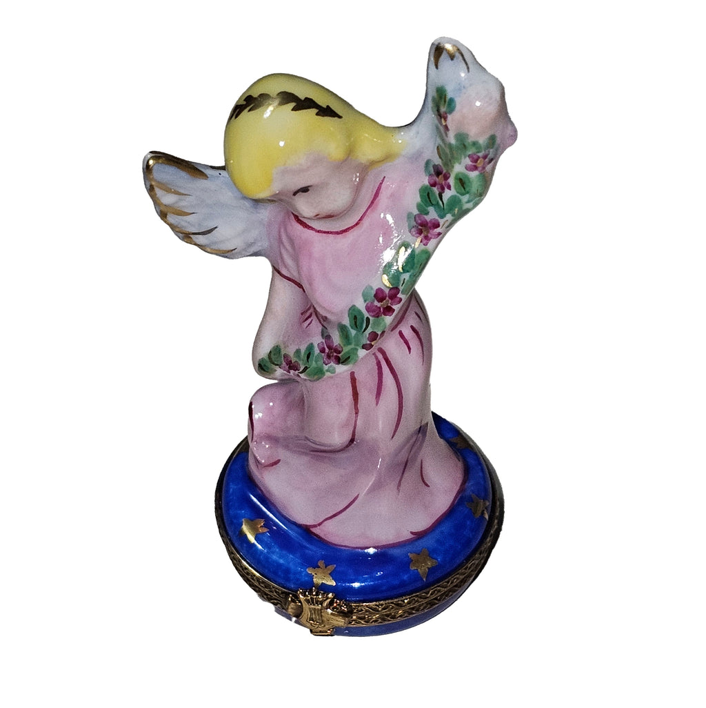 Blonde Angel Limoges Box for Collectors, view 4