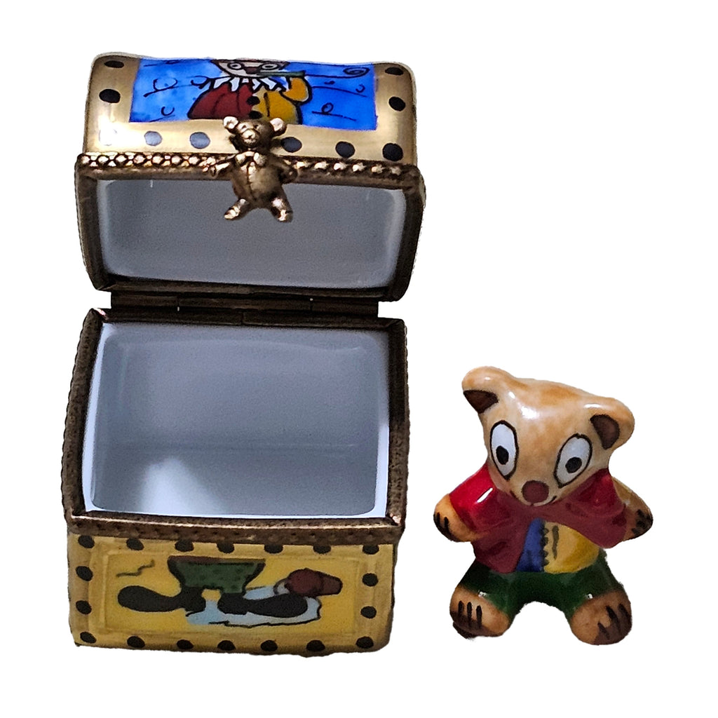 Teddy Clown Toy Box for Joyful Gifting, view 2
