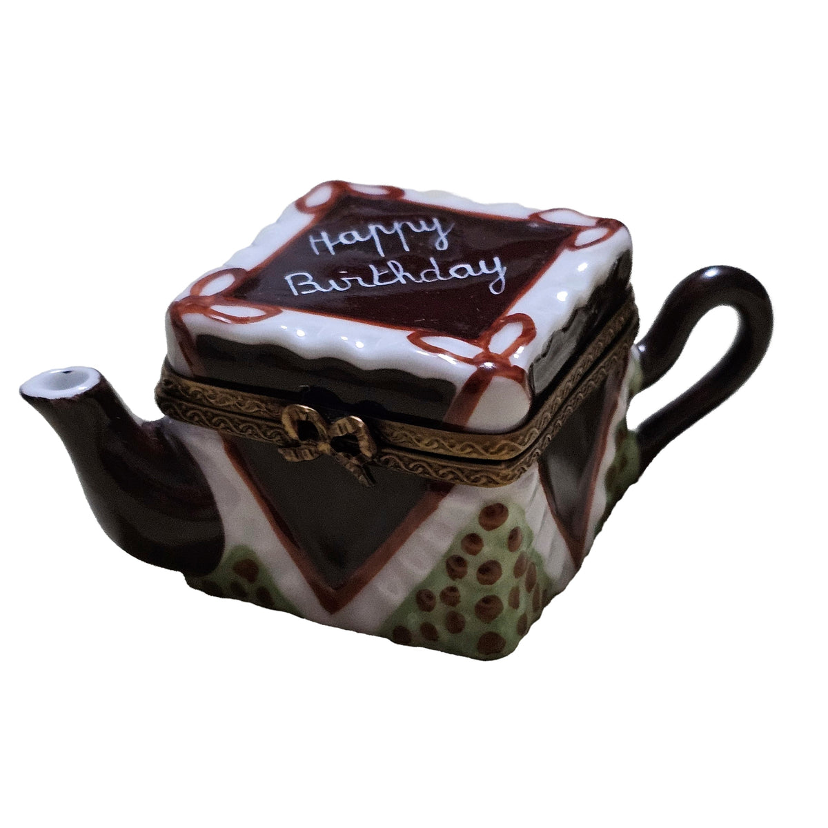 Happy Birthday Chocolate Teapot Gift, view 2