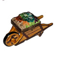 Garden Wheelbarrow W Veggies Limoges Box Keepsake PV, a hand-painted Limoges porcelain gift