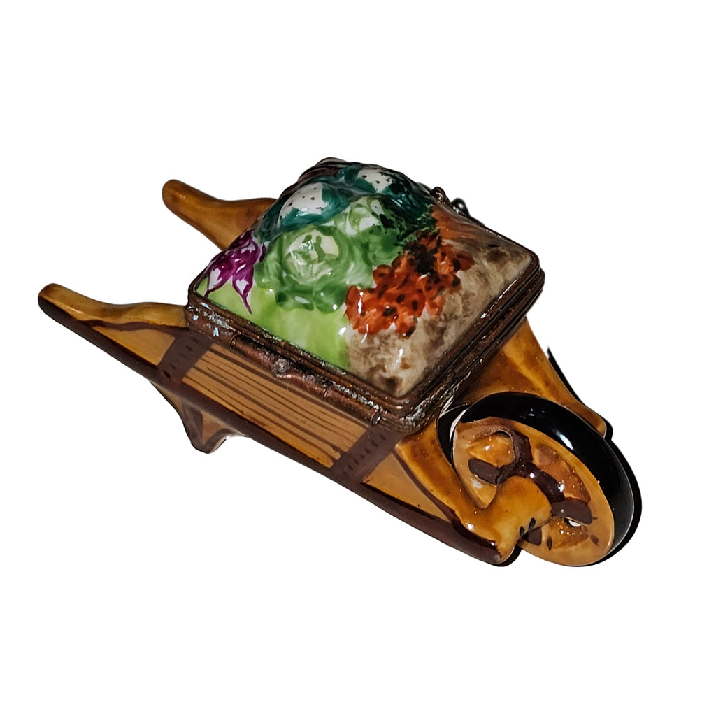 Garden Wheelbarrow W Veggies Limoges Box Keepsake PV, view 3