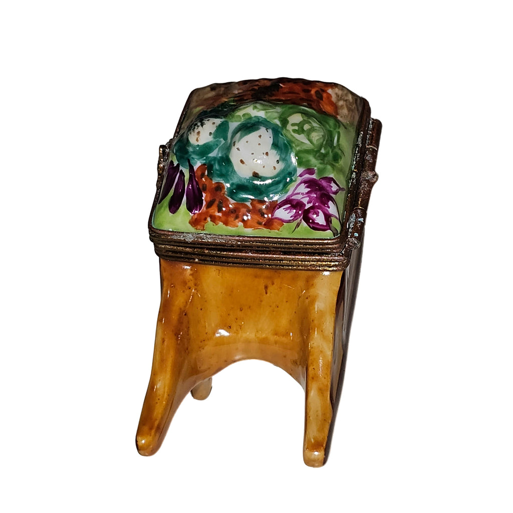 Garden Wheelbarrow W Veggies Limoges Box Keepsake PV, view 4