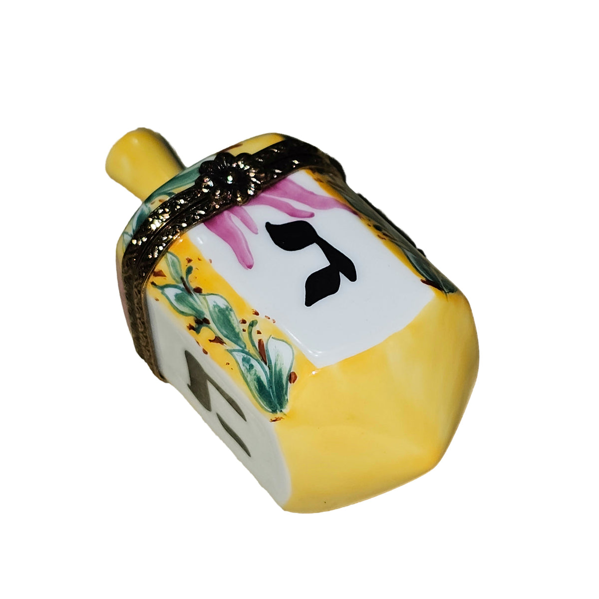 Charming Yellow Dreidel for Holiday Celebrations, view 4