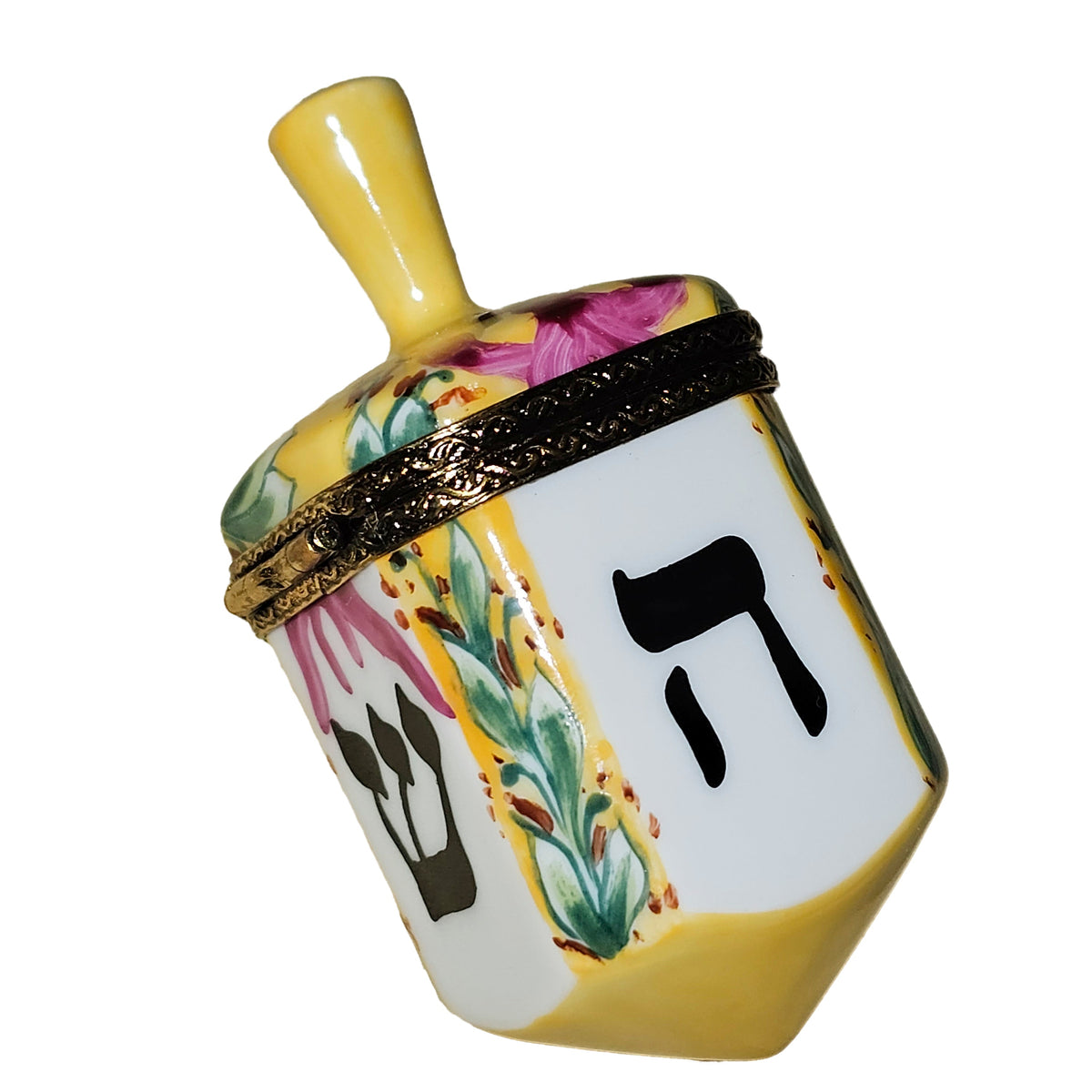 Charming Yellow Dreidel for Holiday Celebrations, view 6