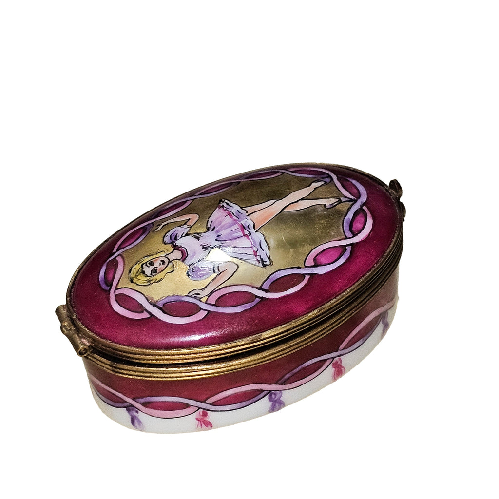 Ballerina Oval Box for Dance Lovers, view 2