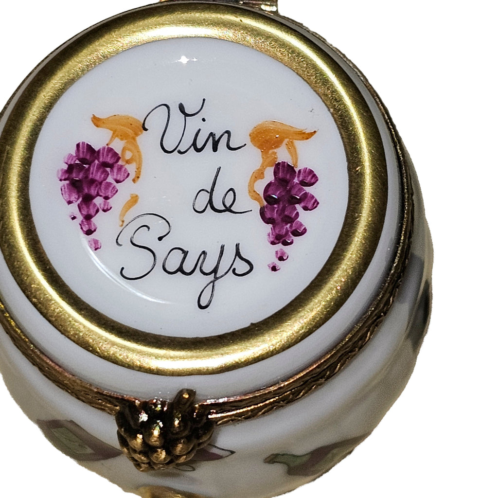 Charming Wine Barrel Box for Wine Lovers, view 5