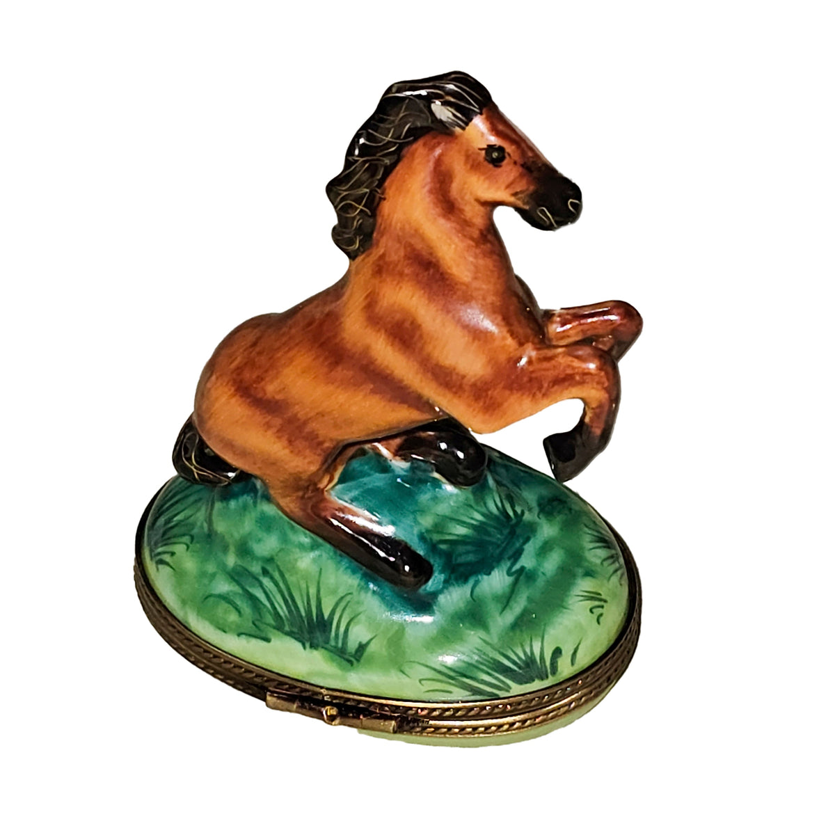Standing Horse Limoges Box for Collectors, view 3