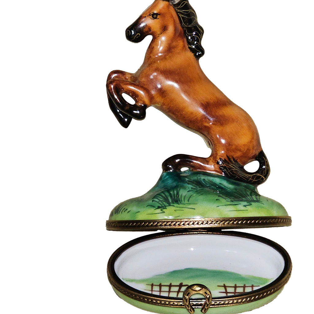 Standing Horse Limoges Box for Collectors, view 2