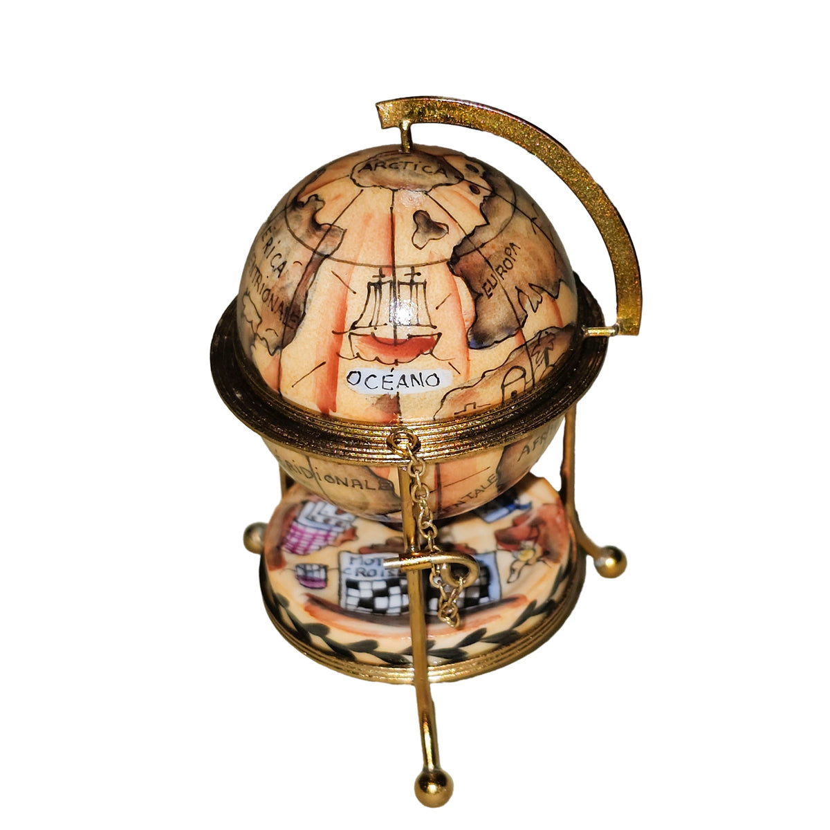 Globe on Stand Keepsake for Home Decor, view 3