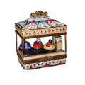 Whimsical Carnival Ride Limoges Box, a hand-painted Limoges porcelain gift