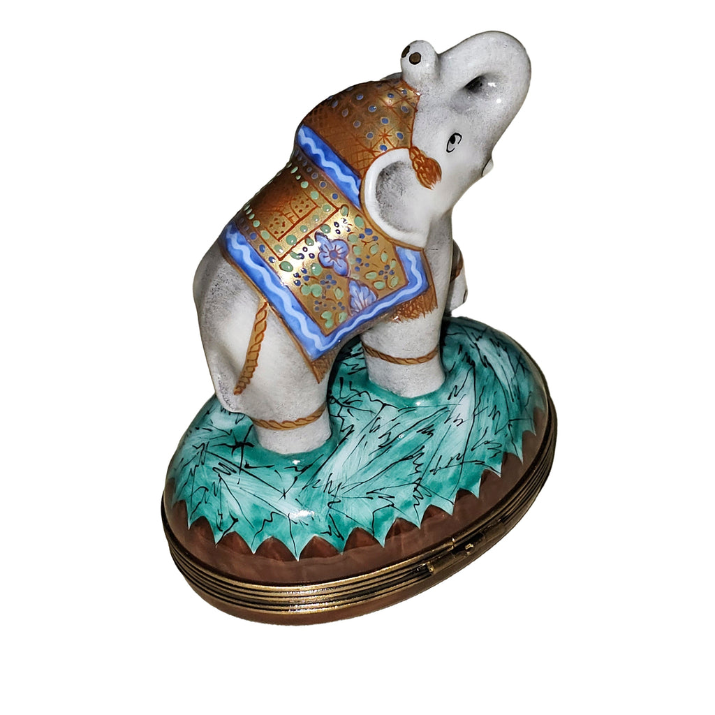 Large Elephant Trunk Up Figurine, view 3
