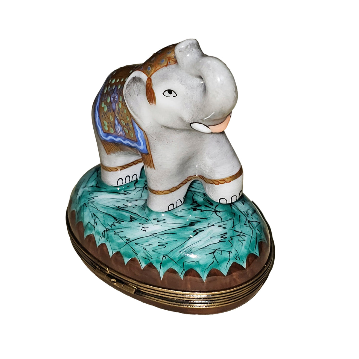 Large Elephant Trunk Up Figurine, view 5