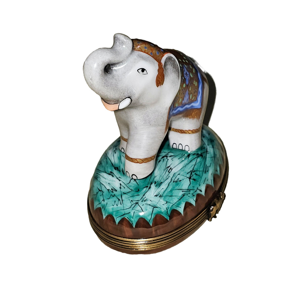 Large Elephant Trunk Up Figurine, view 4
