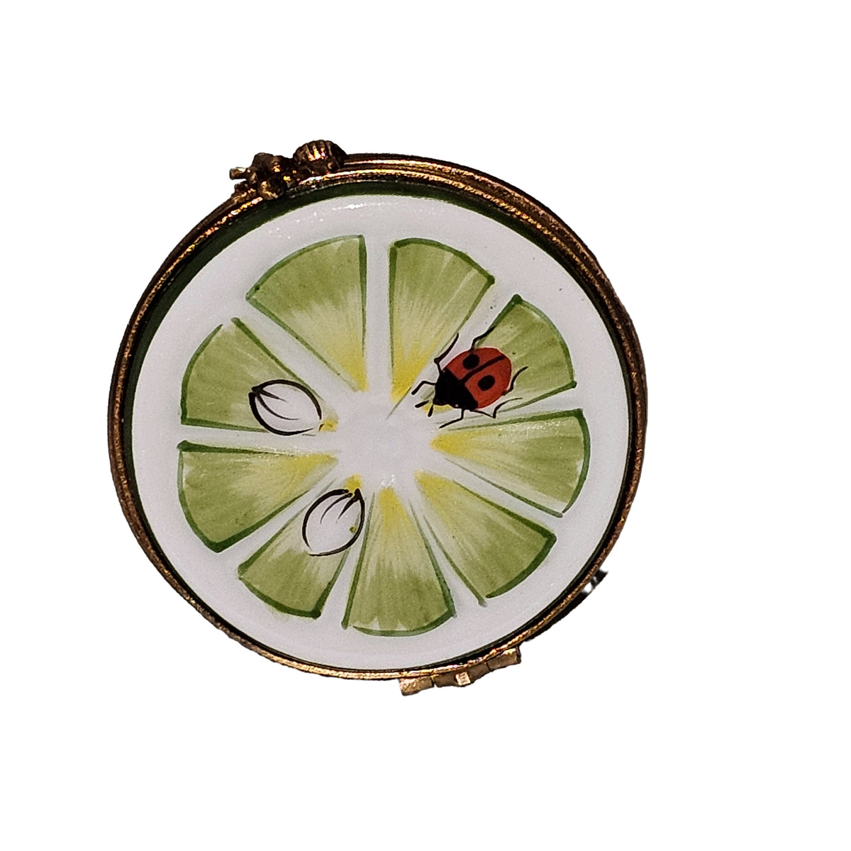 Large Half Lime w Lady Bug Keepsake, view 4
