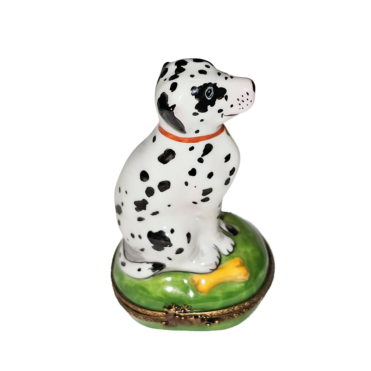 Dalmation Dog Limoges Collectible Box, view 3