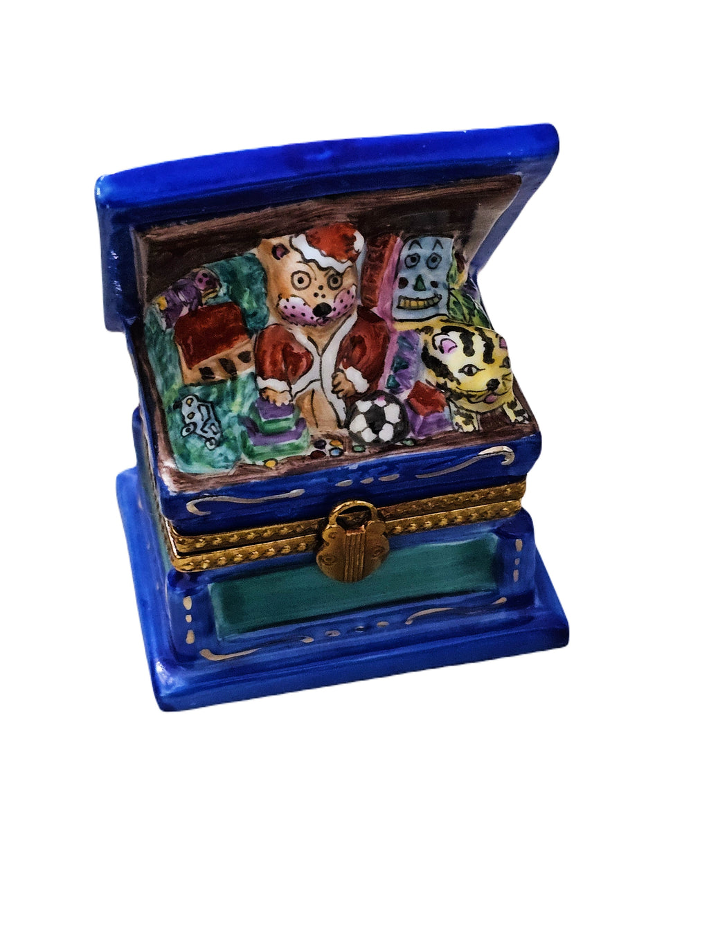 Blue Christmas Toy Box for Kids, view 4