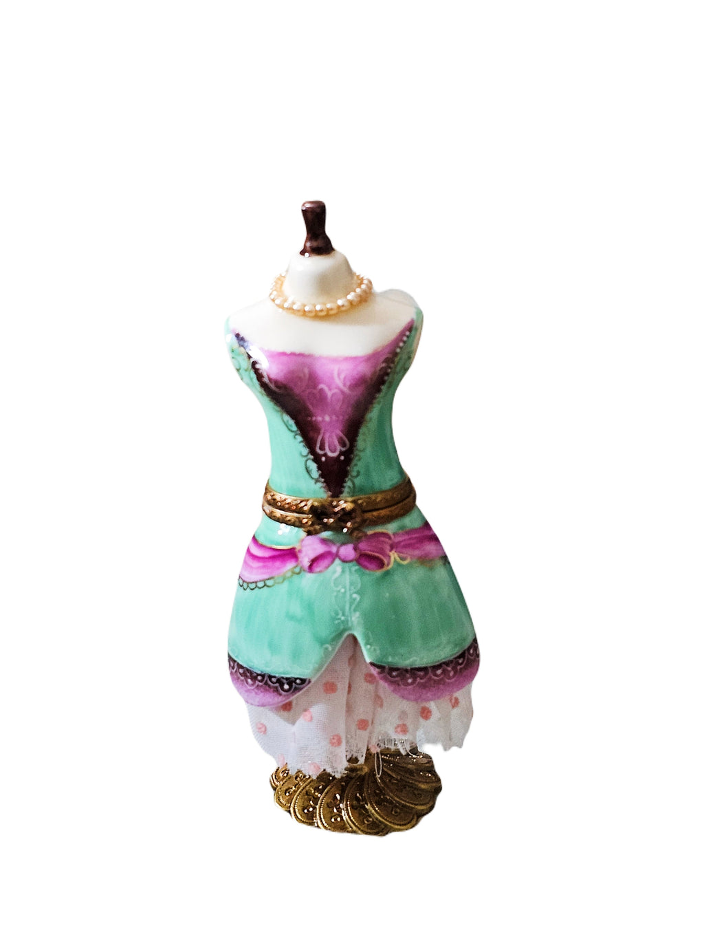 Pastel Dress on Form Stand Box USA, view 3