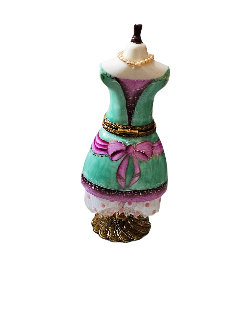 Pastel Dress on Form Stand Box USA, view 4