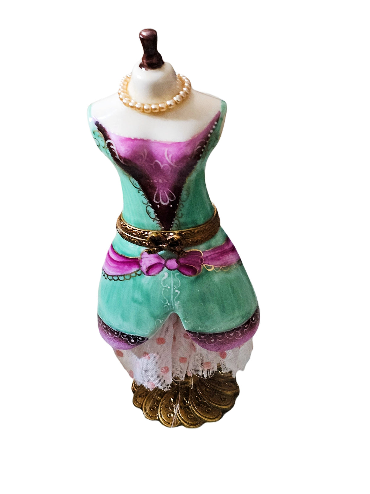 Pastel Dress on Form Stand Box USA, view 6