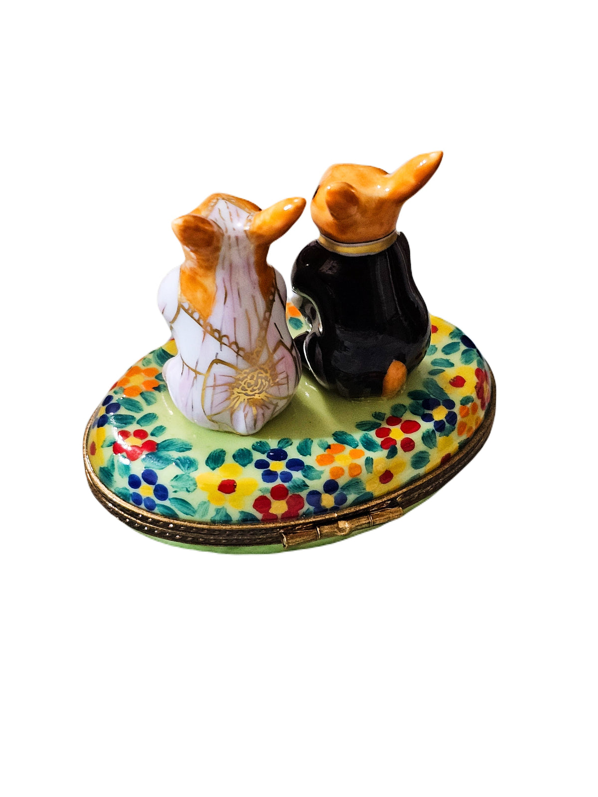 Wedding Rabbits Limoges box, an heirloom-quality piece for collectors