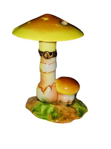 Large Red Mushroom Home Decor Piece, view 5