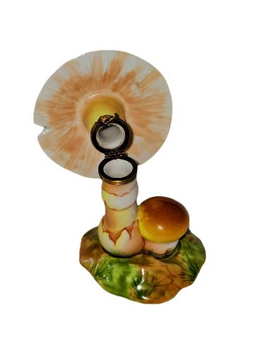 Large Red Mushroom Home Decor Piece, view 6