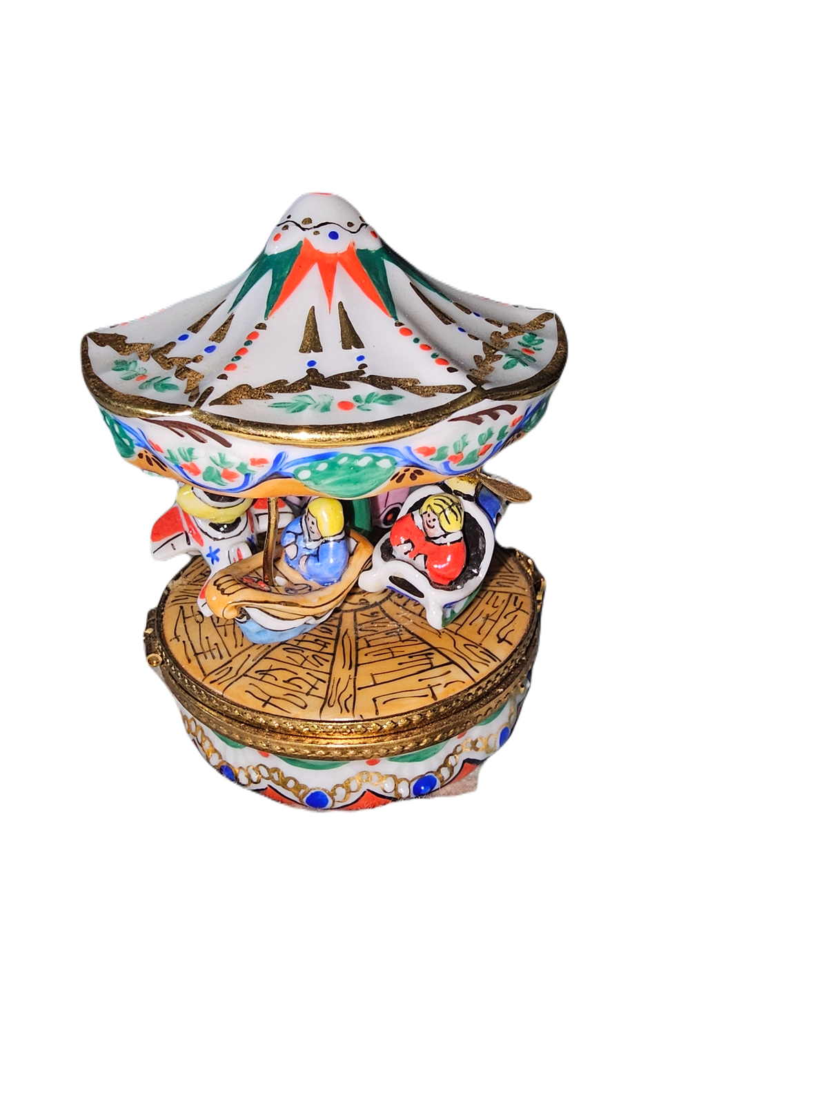 White Carousel Bumper Cars Merry Go Round, view 3