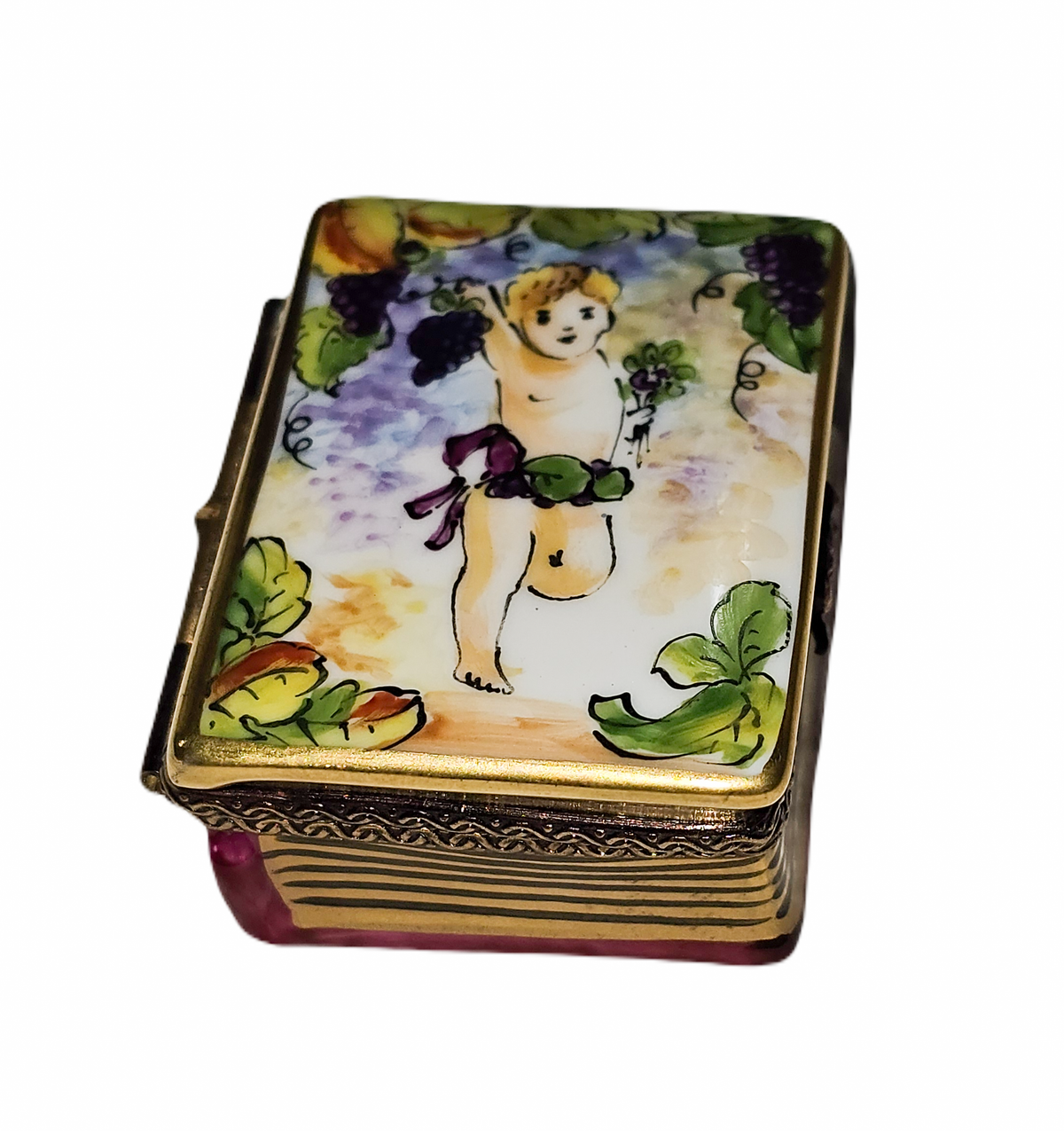 Cherub I Love You Book Porcelain Art Object, view 3