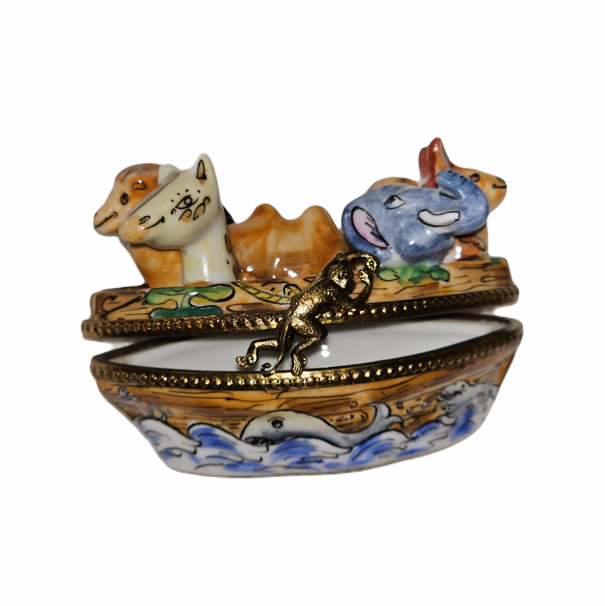 Noah's Ark Limoges Box for Animal Lovers, view 4