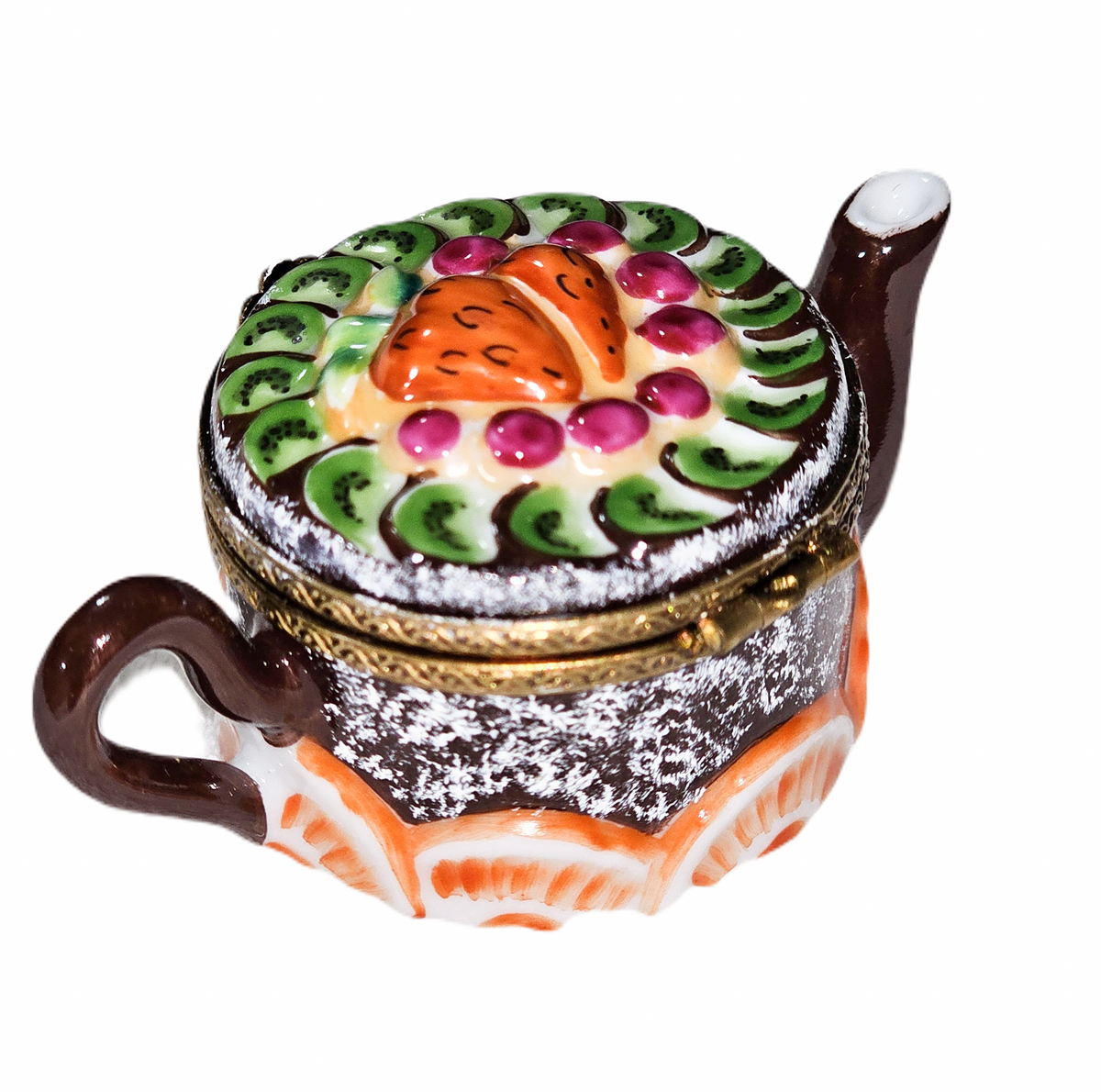 Vibrant Fruit Teapot for Tea Lovers, view 3