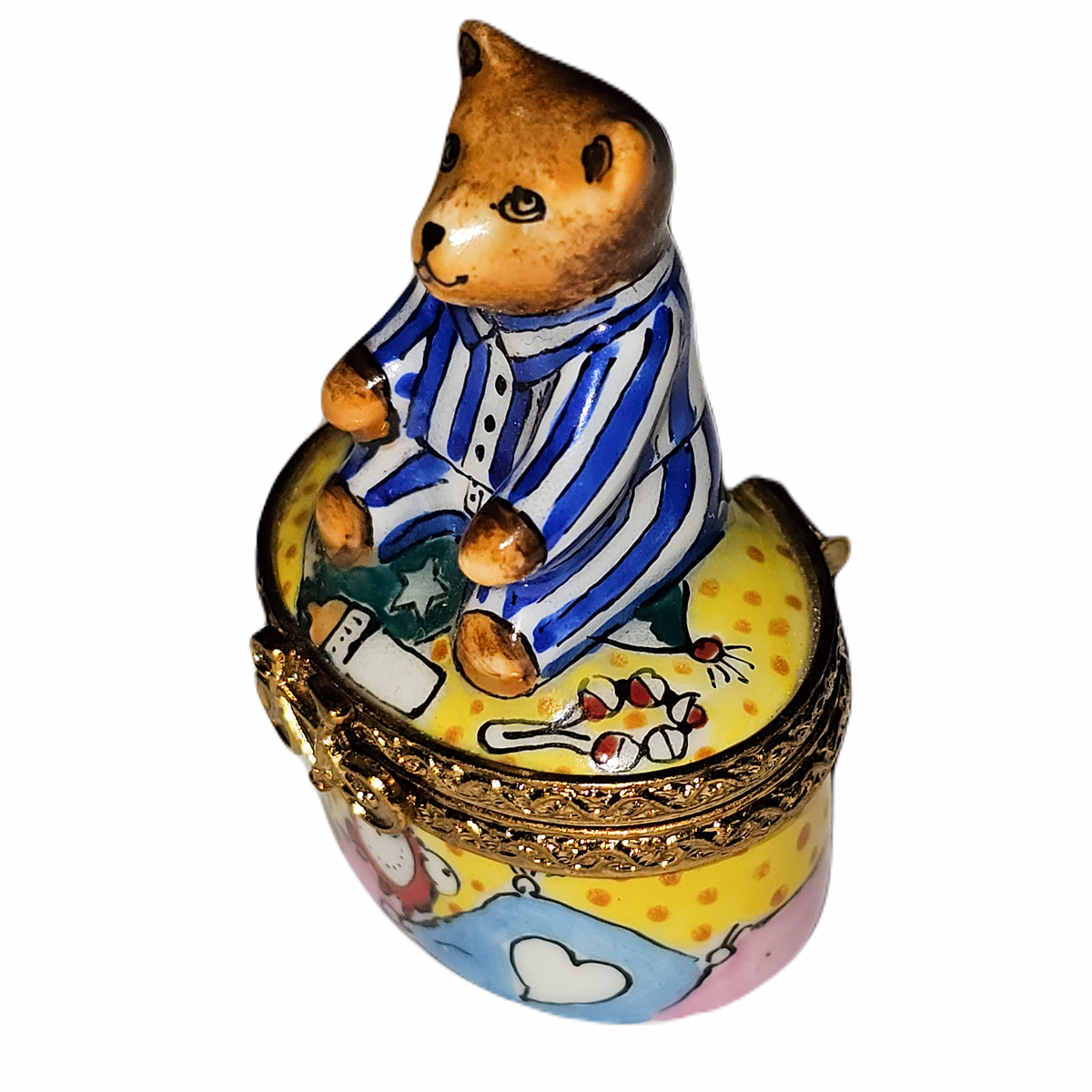 Mini Night Time Teddy Bear Box for Kids, view 3