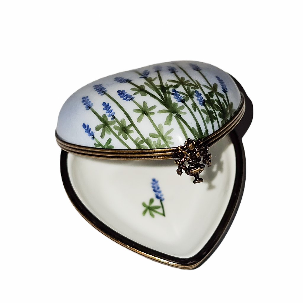 Forget Me Not Light Blue Heart Keepsake, view 2