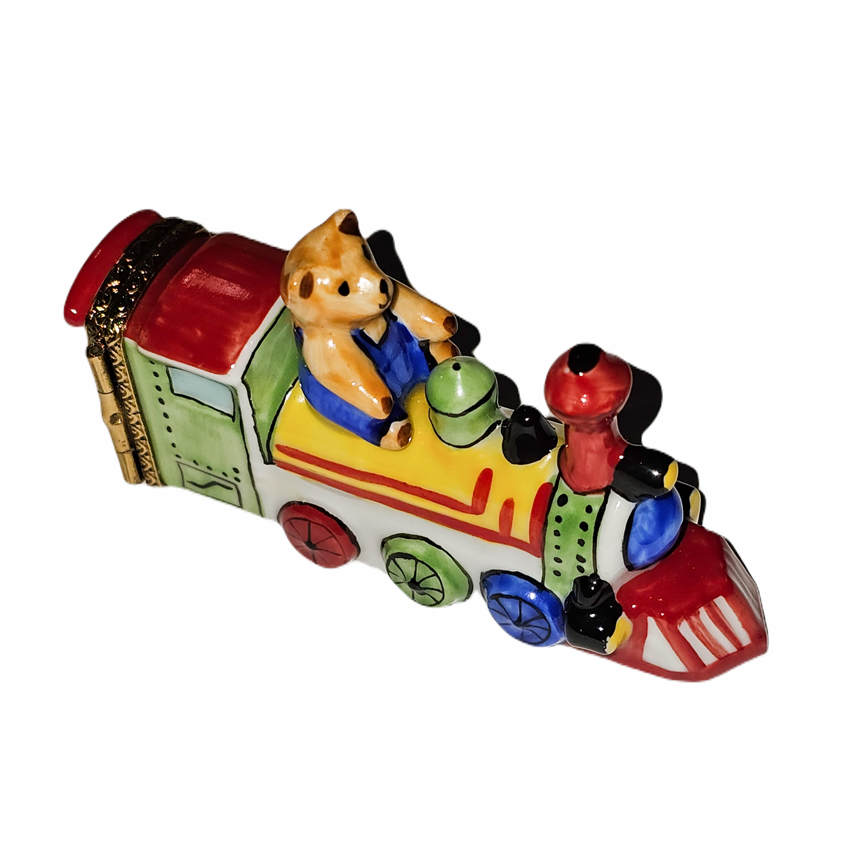 Teddy Bear on Locomotive Train Engine, view 3