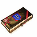 Fleur French Box of Porcelain Chocolates, a hand-painted Limoges porcelain gift