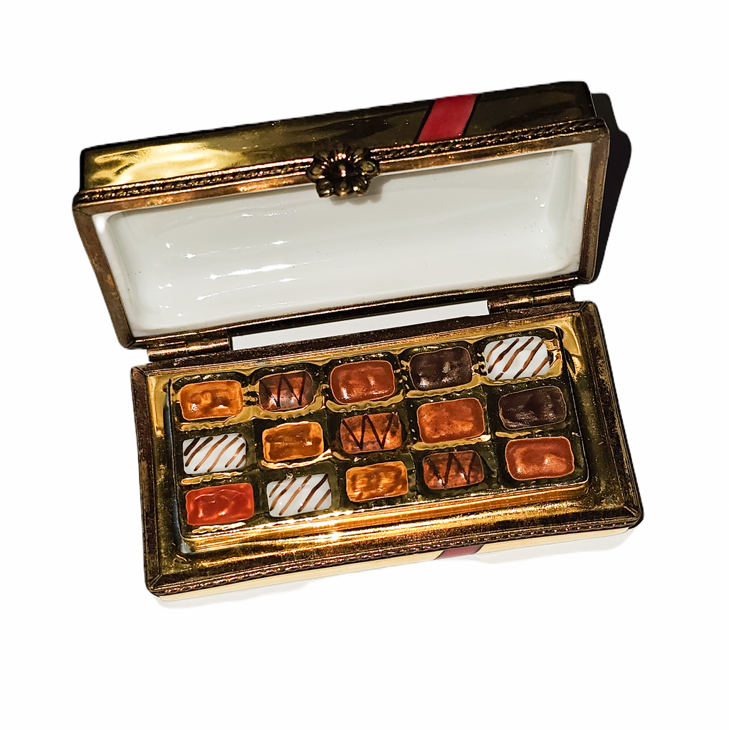 Fleur French Box of Porcelain Chocolates, view 2