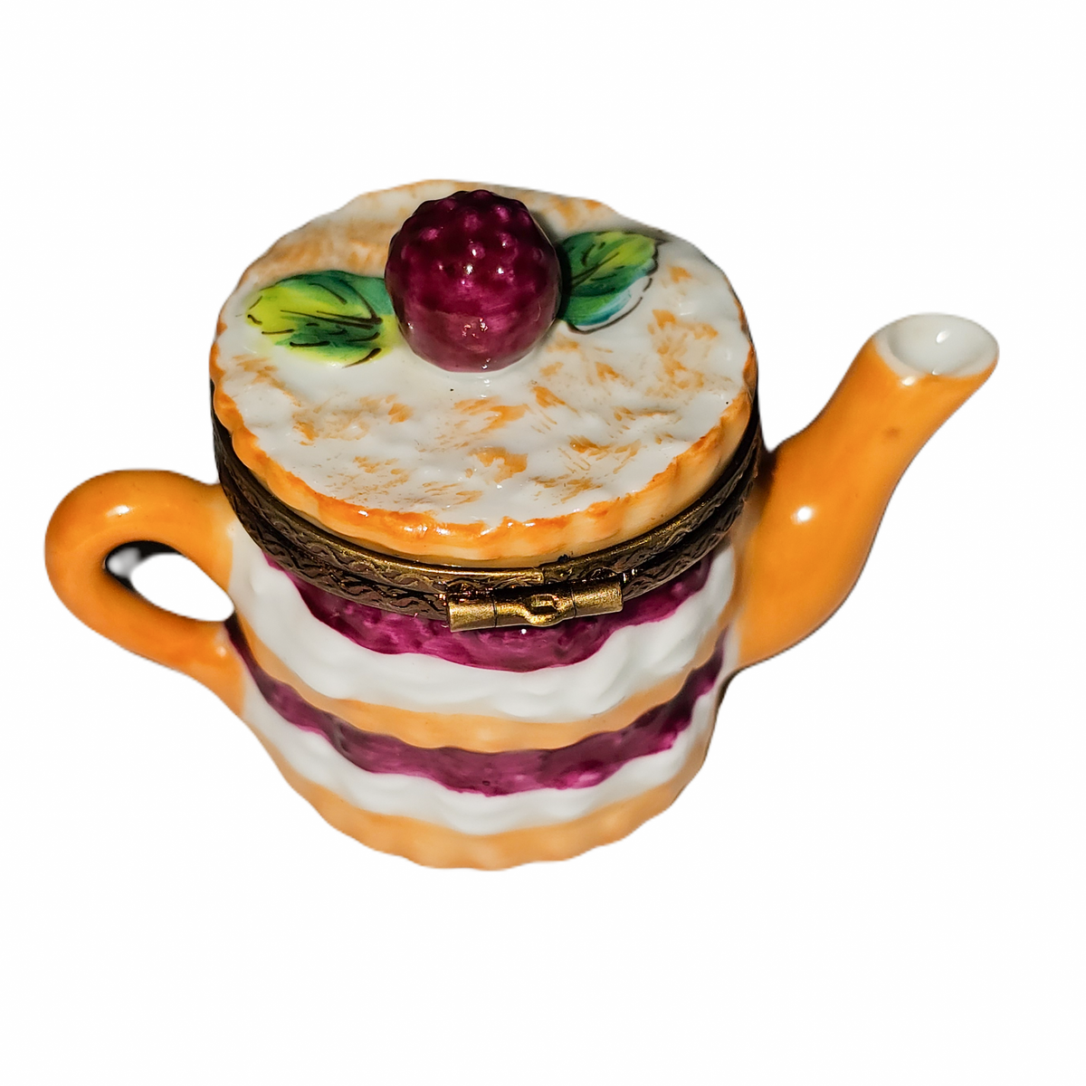 Raspberry Cake Teapot Box for Tea Lovers, view 3