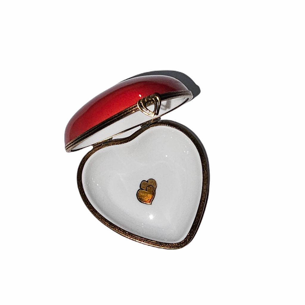 Red Heart Limoges Box for Love Gifts, view 3
