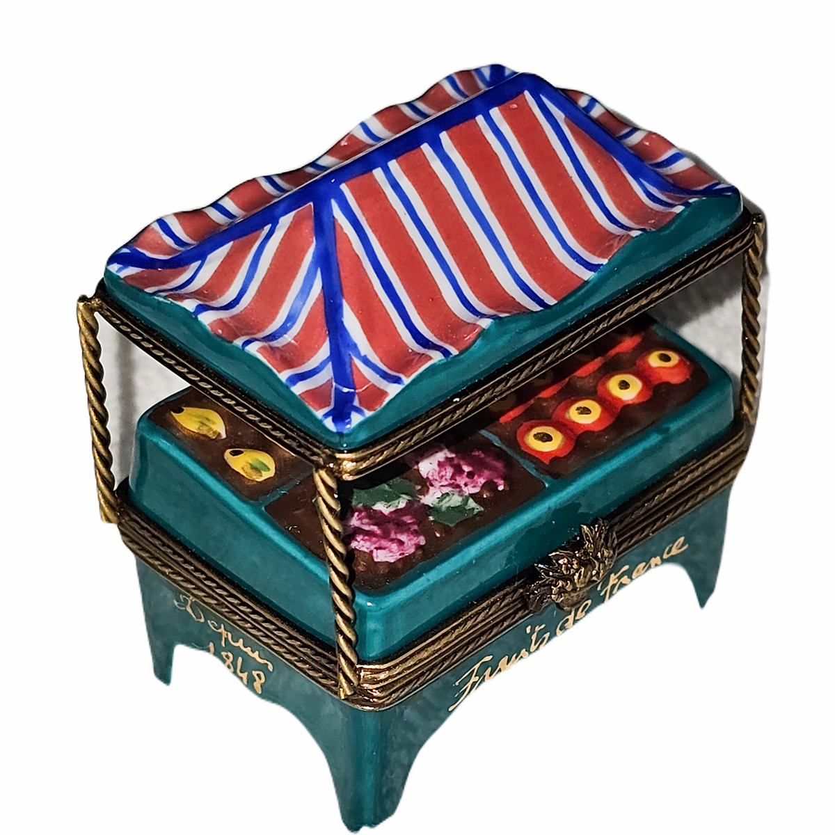 Charming Green Fruit Stand Box for Home Decor, view 3