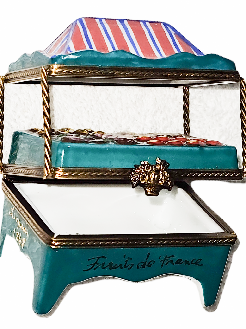 Charming Green Fruit Stand Box for Home Decor, view 2