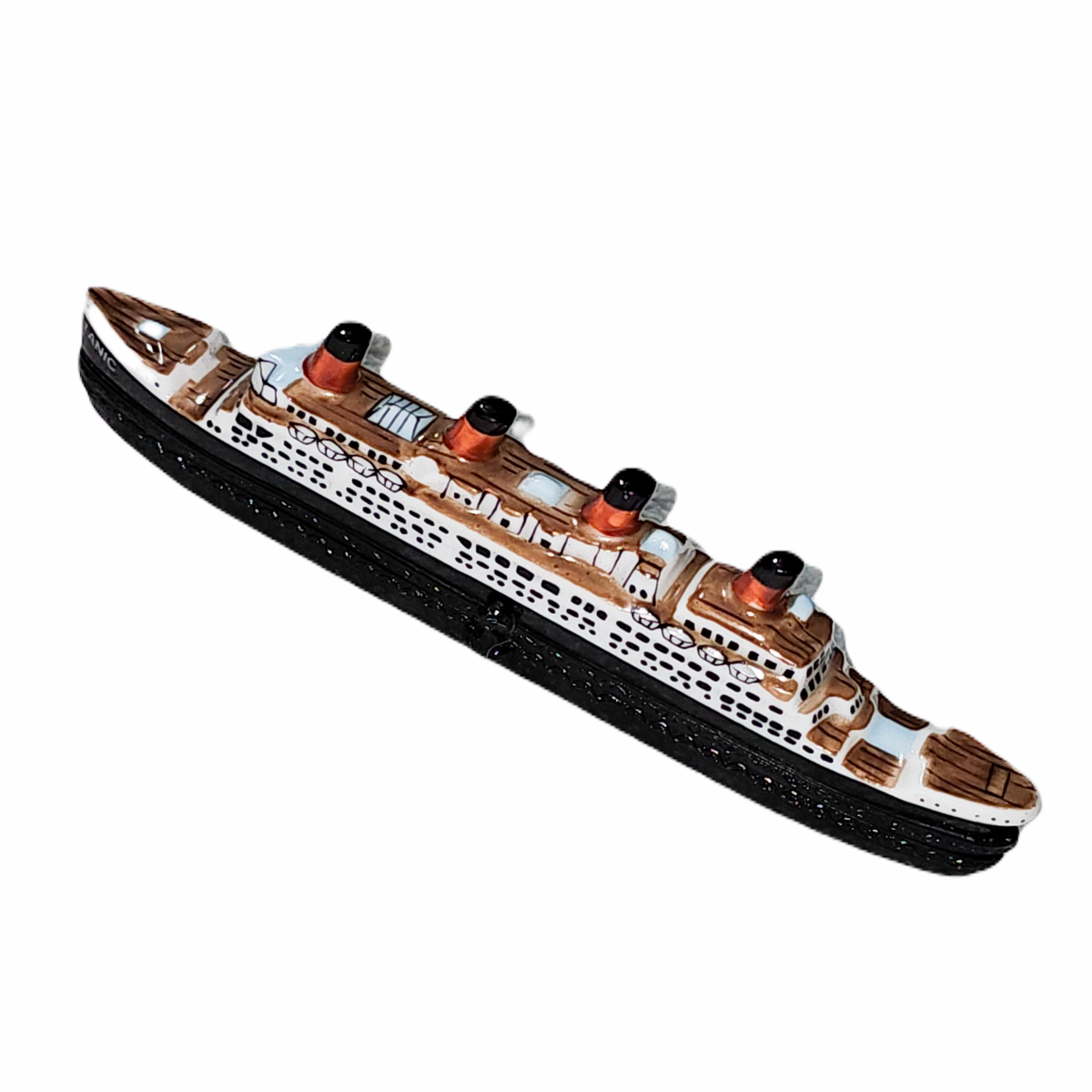 Titanic Cruise Ship Limoges Box Treasure for Collectors, a hand-painted Limoges porcelain gift