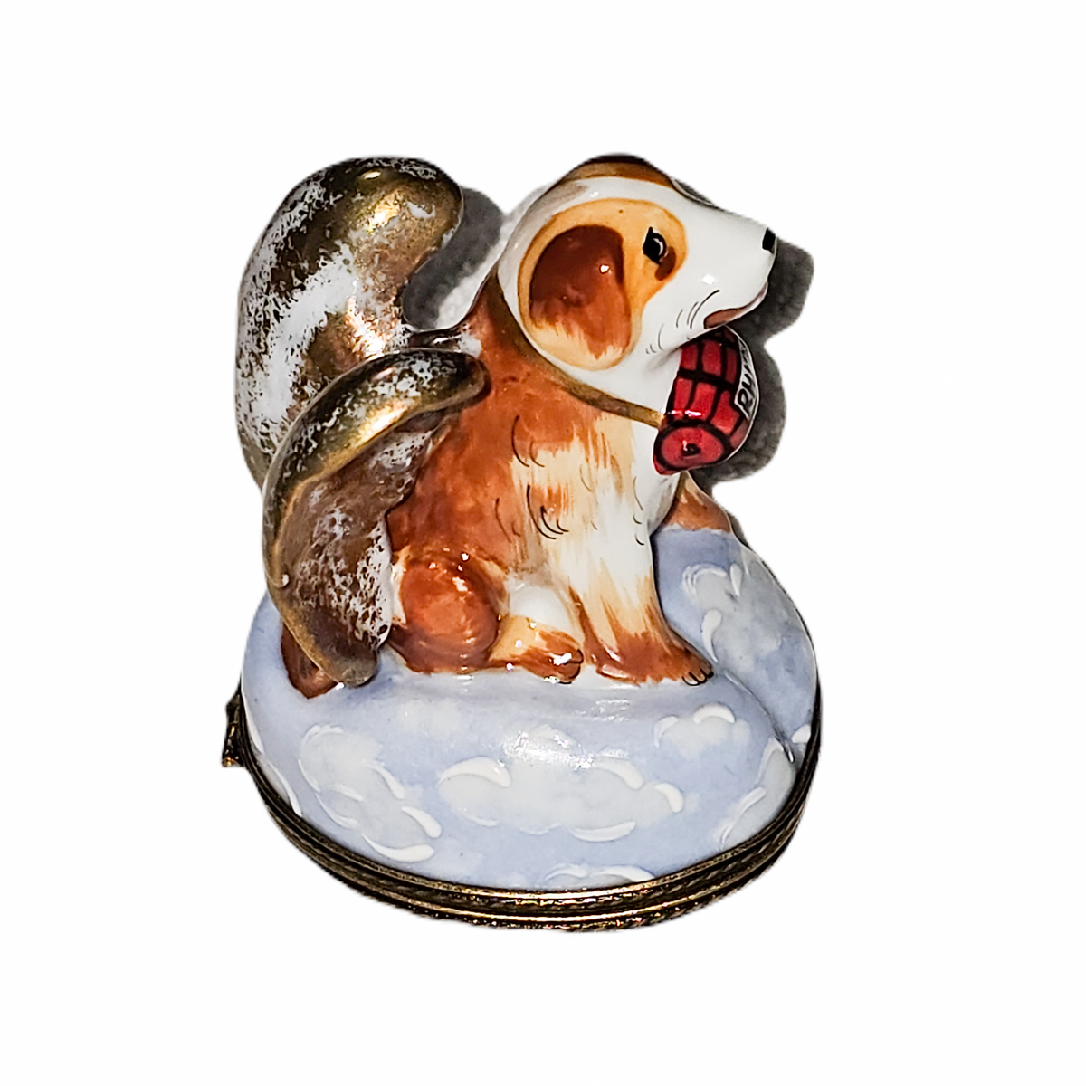 Gift idea for someone who loves France: Angel Dog Rescue Limoges box