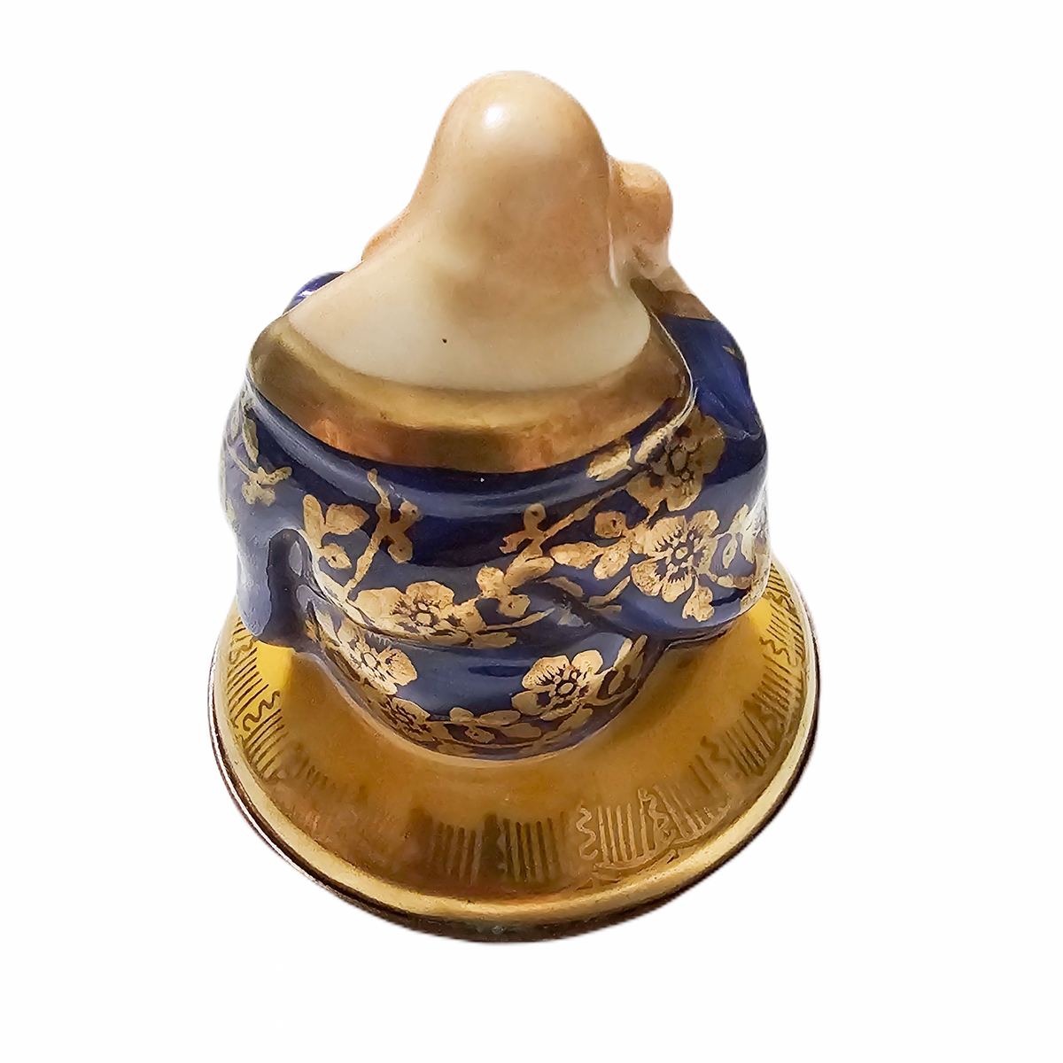 Buddha Blue Limoges Box for Elegant Tranquil Decor, view 2