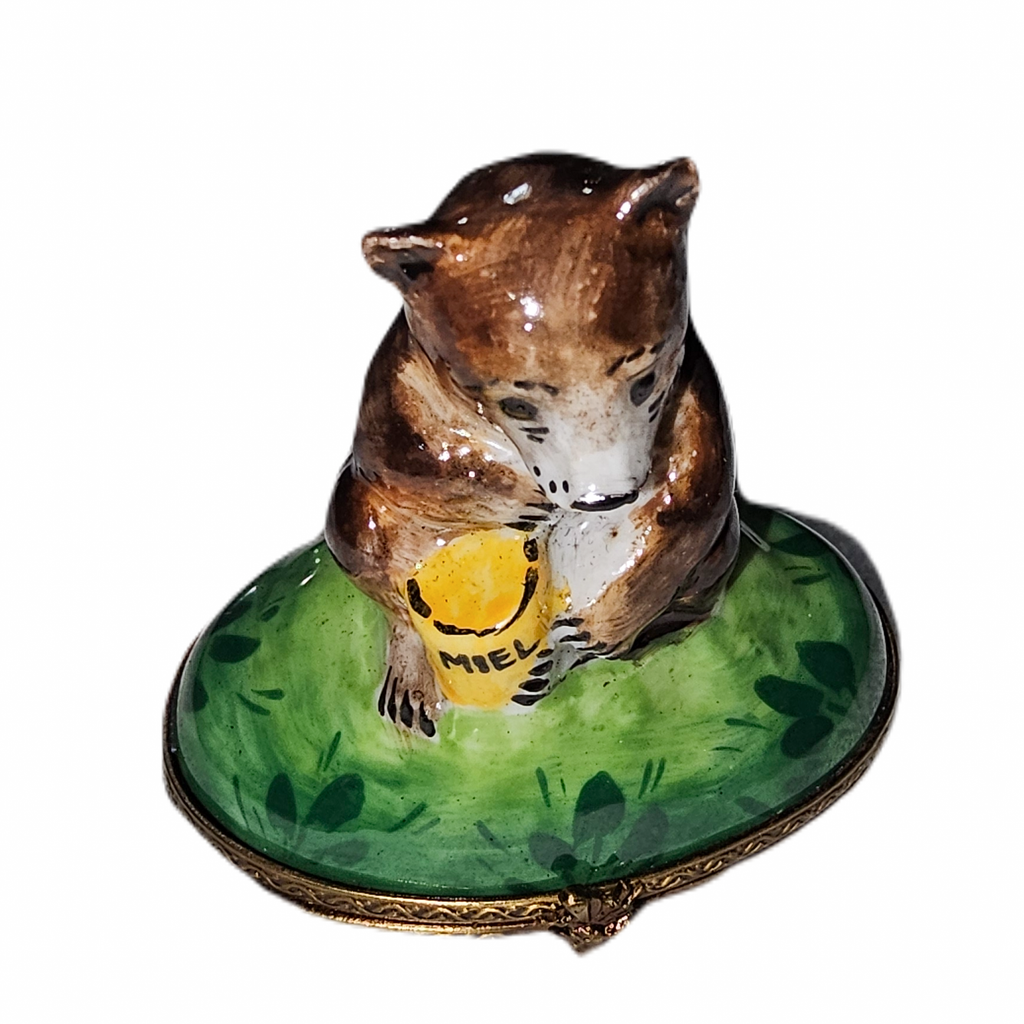 Honey Bear Limoges Box for Collectors, view 3