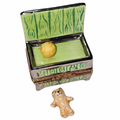 Green Toy Box Limoges Treasure Box, a hand-painted Limoges porcelain gift