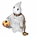 Ghost Holding Jack O Lantern Limoges Box Halloween, a hand-painted Limoges porcelain gift