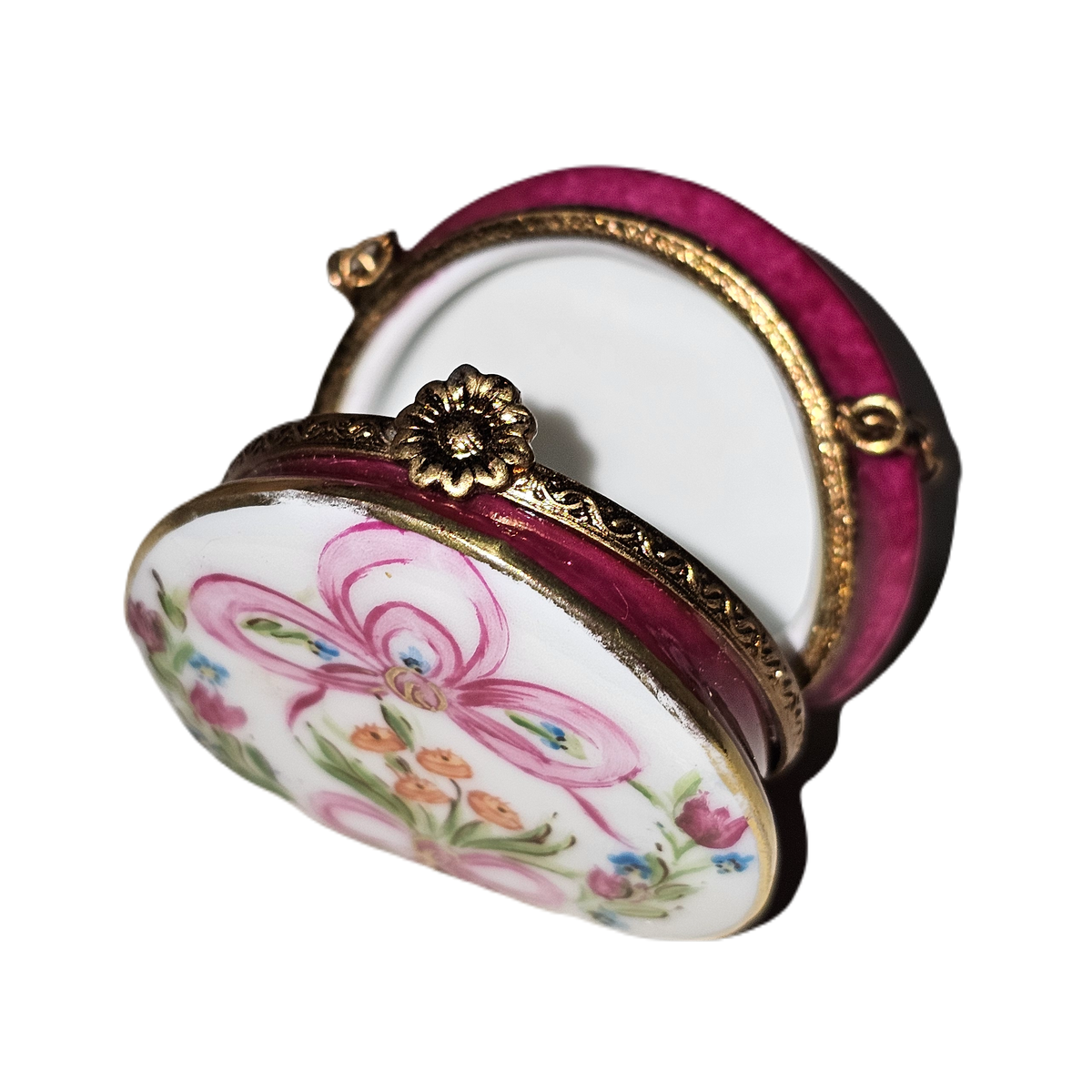 Hot Pink Purse Ribbon Flowers Gifts, view 2