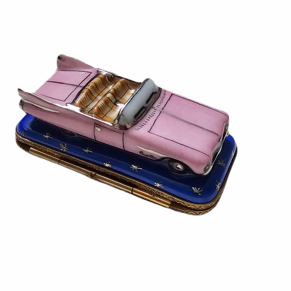 Pink Classic Car Limoges Box Keepsake, view 5
