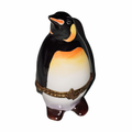 Charming Limoges Penguin Box, a hand-painted Limoges porcelain gift