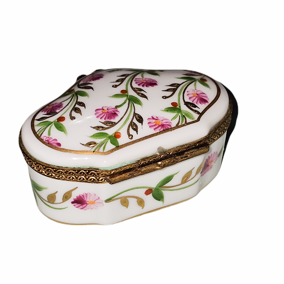 Madame Pompadour Shaped Pink Flowers Decor Main Box, view 5
